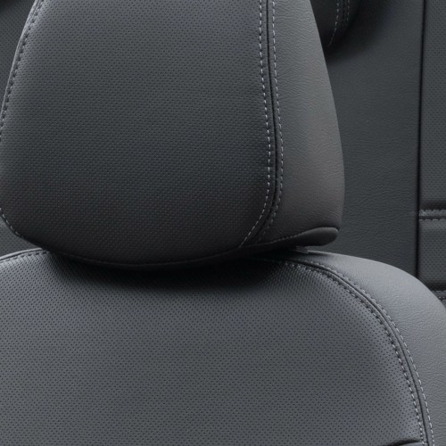 Καλύμματα καθισμάτων αυτοκινήτου δερματίνη μαύρα