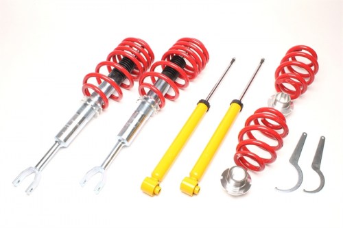 TA Technix ρυθμιζόμενη ανάρτηση coilover Audi A6 Sedan/ Avant, type 4F, C6 ( και Quattro, S6 (model without air suspension)