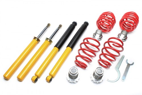 TA Technix ρυθμιζόμενη ανάρτηση coilover Opel Vectra A, A-CC (FWD, εκτός 2000-16V = 20XE, C 20XE)