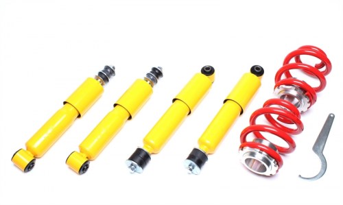 TA Technix ρυθμιζόμενη ανάρτηση coilover Volkswagen Transporter T4 Bus, type 7D_,70_/ Box / και Syncro